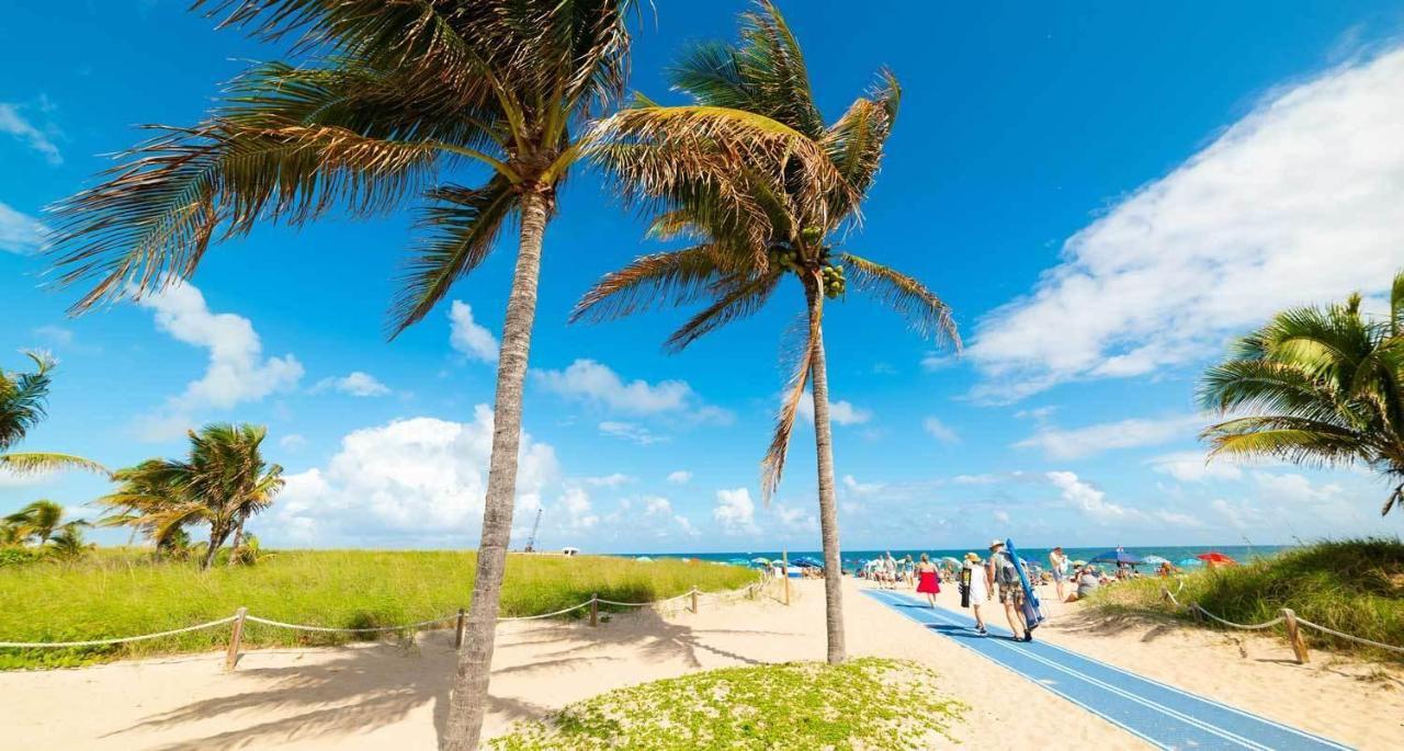 Stylish & Cozy Escape Near The Beach- Free Parking, Backyard, Private, Bbq Pompano Beach Eksteriør billede
